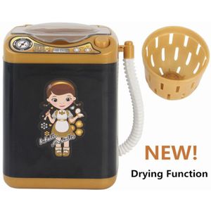 Elektronische Mini Wasmachine Vorm Automatische Make Brush Cleaner Droogt Diepe Reiniging Borstels Spons Poederdons Tiktok Speelgoed