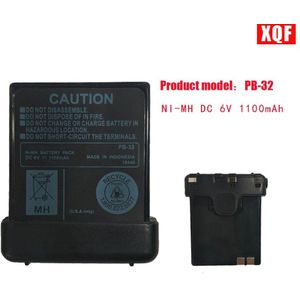 XQF NI-MH DC 6 V 1100 mAh Batterij Voor KENWOOD Radio TH-22 TH-22A TH-22AT TH-22E TH-42 TH-42A TH-79 TH-208