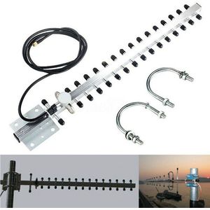 Aankomen 2.4Ghz Wifi Antenne 25dBi Rp Sma Outdoor Draadloze Yagi Antenne Directionele Booster Versterker Modem Kabel