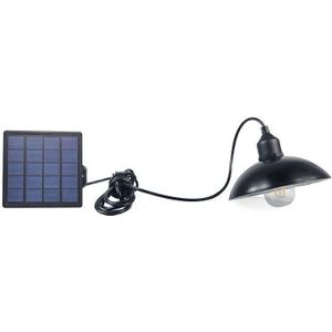 Zonne-energie Hanglamp Retro Gloeilamp Kroonluchter Solar Hanglamp Waterdicht Solar Lamp Opknoping Voor Outdoor Cafe Decor