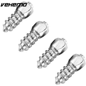 100 Stuks Winter Auto Anti Slip Stalen Schroef Stud Wiel Band Sneeuw Nail Spike