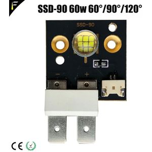 SSD-90 60W 75W 90W Led Follow Spot Light Projector Diy Koud Wit Licht Led Moving Head Licht leds SSD90 Diy Onderdelen
