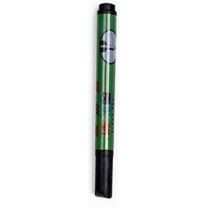 Lederen marker pen en gum pen Hervulbare Pen Set voor Leathercraft Borduren Stof Marker Zilver Refill Pen Lederen Markering