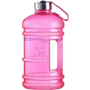 2.2L Water Fles Grote Capaciteit Sport Drinkfles Te Dragen Gym Fitness Waterkoker Buiten Water Shaker Camping Fitness