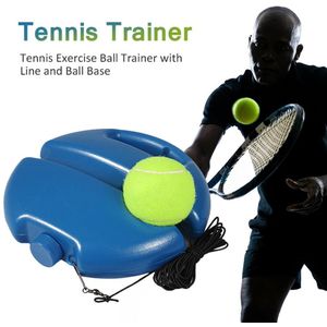 Tennis Training Aids Tool Met Elastische Touw Bal Praktijk Self-Duty Rebound Tennis Trainer Partner Sparring Apparaat