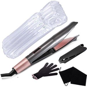 2 In 1 Stijltang Stijltang Iron Krultang Toermalijn Keramische Twisted Flat Iron Voor Hair Styling Stijltang Iron