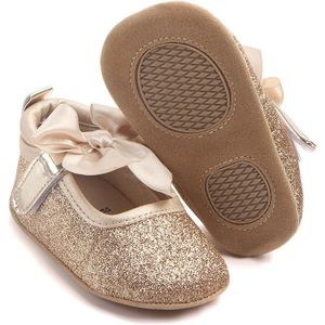 Gloednieuwe Pasgeboren Baby Meisjes Baby Soft Sole Crib Schoenen Peuter Sneakers Lederen Schoenen 9-18M Prinses