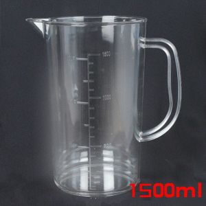 1000-3000ml food grade doorzichtige plastic maatbeker keuken bakken tools grote capaciteit verdikking maatbeker