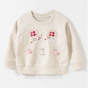 Kids Hoodies Bovenkleding Bebe Meisjes Tops Fleeces Sweatshirts Baby Meisje Kleding Trui 100% Badstof Katoenen T-shirt Tee Blouses