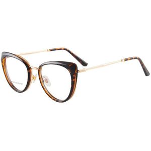 TR90 Cat Eye Stijl Vrouwen Optische Brilmonturen Optische Glazen Frame Voor Vrouwen Bijziendheid Bril Anti Blauw Licht Eyewear Dames