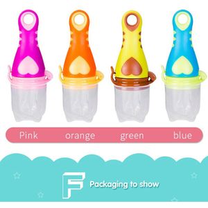 Siliconen Fopspeen Siliconen Mesh Bag Kids Fopspeen Feeder Voor Voedsel Vruchten Nibler Dummy Babyvoeding Fopspeen