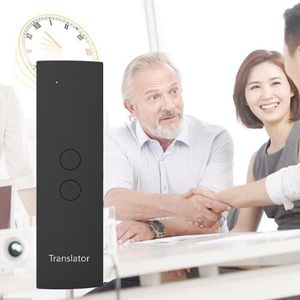 Handheld Leren Vergadering Bluetooth Reizen Real Time Draagbare Snelle Multi-language Smart Draadloze Voice Vertaler Nauwkeurige
