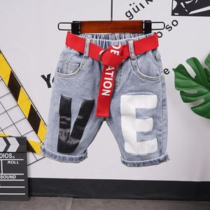 Kinderen Toevallige Denim Shorts Kid Mid Taille Brief Jeans Shorts Zomer Baby Broek 2-7years Jongens Sport Shorts