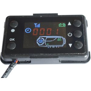 Monitor Schakelaar Auto Draagbare Vervanging Air Heater Controller Thermostaat Installeren Auto Accessoires Universele Lcd Display