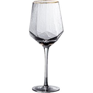 Europa Diamond Wijn Glas Cup Goud Draad Beker Loodvrij Kristal Kopjes Champagne Glazen Cups Wedding Party Drinkware