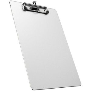 A4 Aluminiumlegering Schrijven Clip Board Antislip Bestand Hardboard Papier Houder Kantoor School Briefpapier