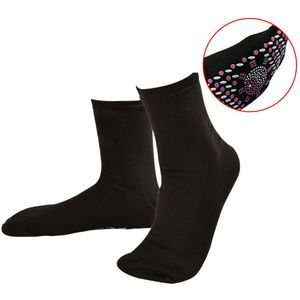 Toermalijn Zelf Verwarming Verwarmde Sokken Voor Vrouwen Mem Helpen Warme Koude Voeten Comfort Gezondheid Verwarmde Sokken Magnetische Therapie Comfortabele