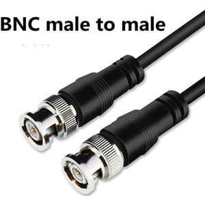 1M Bnc Male Naar Male Plug Cctv Extension Coaxiale Lijn Kabel Camera Accessoires Bnc Man-vrouw Coaxiale Lijn kabel