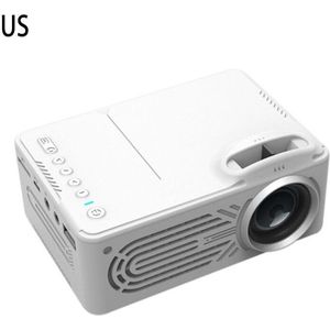 Wit 814 Draagbare Projector High Definition 1080P Hdmi Projector Multi Interface Video Home Theater Projector