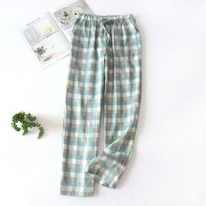 Goplus Herfst Vrouwen Pyjama Broek Casual Plaid Elastische Hoge Taille Plus Size Broek Dames Home Kleding Pijama Femenino