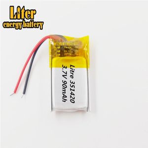 351420 90Mah 3.7V Lithium Batterij MP3 Bluetooth Headset Kleine Speelgoed Bluetooth Headset Kleine Speelgoed Batterij