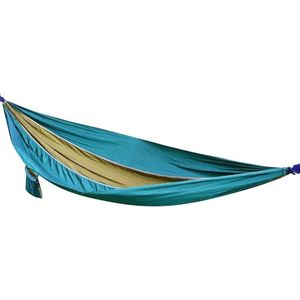 Draagbare Nylon Hangmat Tuinmeubilair Reizen Hangmat Lichtgewicht Camping Slapen Opknoping Bed £ 660 Max