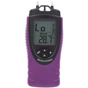 Shgo -Mini Professionele Handheld Digitale Vochtmeter Vochtigheid Tester Voor Hout Beton Bouwmaterialen Dekvloer, Muur Lcd