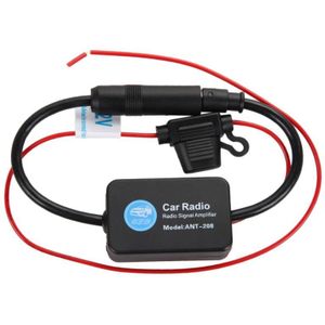 Stijl Auto Versterker Radio FM Antenne Signaal ANT-208 Auto Auto FM/AM Booster Voorruit Mount Antenne antennes Auto Radio