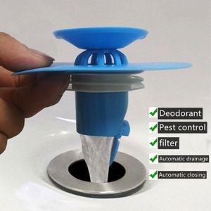 Siliconen Afvoerputje Haar Stopper Badkuip Plug Badkamer Keuken Wastafel Stopper Gootsteenzeefje Wastafel Ontsmetten Water Stopper