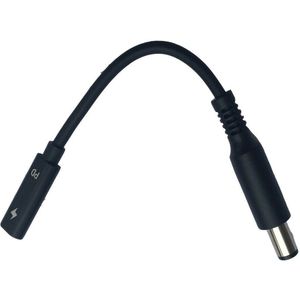 USB-C Vrouw Naar 7.4X5.0Mm Dc Tip Pd Converter Kabel Voor Dell 65W Of Blow Laptops
