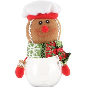 Vrolijk Kerstfeest Herten Sneeuwpop Kerstman Xmas Ornament Cookies Tassen Kids Suiker pot Snoep Opbergdoos