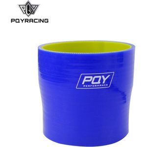 Pqy-Blauw & Geel 2.75 "-3" 70 Mm-76 Mm Silicone Slang Straight Reducer Joiner koppeling PQY-SH275300-QY