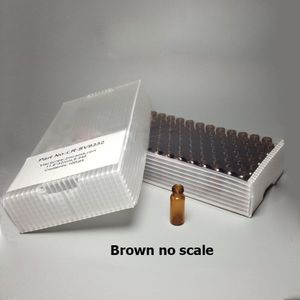 100 Stks/partij 1.5Ml/2Ml Schroef Liquid Chromatography Glas Sample Fles Hplc Autosampler Headspace Flesjes