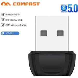Mini Draadloze Usb Bluetooth Dongle Adapter 5.0 Bluetooth Music Receiver Audio Zender Voor Pc Speaker Muis Laptop CF-B01