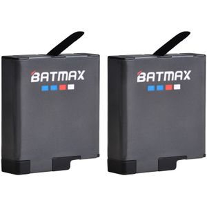 Voor Gopro Hero 8 Hero 7 Hero 6 Hero 5 Zwart Batterij + Usb Triple Charger Met Type C Poort Voor gopro Hero 7 6 Hero 5 Actie Camera