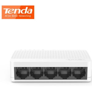 Tenda S105 Ethernet Switch 5 ports Mini Desktop Network Switchs 10M/100M RJ45 Port full duplex LAN Hub Plug and Play Easy Setup