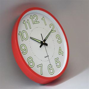 Luminous Wandklokken Grote Klok horloge Horloge 3D DIY Acryl Spiegel Stickers Quartz Duvar Saat Klock Moderne Mute