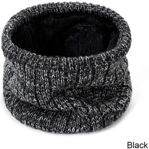 Vrouwen Mannen Mode Vrouwelijke Winter Warme Sjaal Solid Knit Wol Snood Infinity Halswarmer Cowl Kraag Cirkel Sjaal