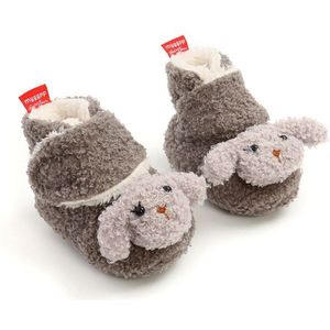 Leuke Pasgeboren Baby Meisjes Winter Puppy Bont Laarzen Eerste Wandelaars Zachte Zolen Baby Peuter Kinderen Meisje Schoeisel Schoenen