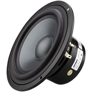 Aiyima 1Pcs 6.5 Inch Woofer Speaker 4 8 Ohm 80W Bass Speaker Luidspreker Kolom Home Theater Voor Boekenplank floor Geluid Muziek Diy