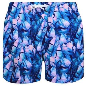 Cool Blue Leaf Print Strand Shorts Zomer Mannen Sport Badmode Mannen Board Surf Zwemmen Kofferbak Thuis Zwembad Badpakken sunga 117