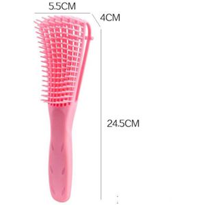 Detangling Hair Borstel Haar Kam Octopus Kam Haar Hoofdhuid Massager Voor Volwassenen & Kids Haar Kinky Golvend Detangler Kam & borstel