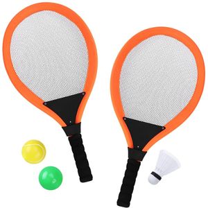 1 Paar Badminton Rackets Shuttles Rackets Duurzaam Kinderen Tennis Rackets Voor Sport Spel