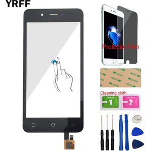 4.7 ''Touch Voor Micromax Canvas Spark Q380 Front Touch Screen Digitizer Panel Glas Lens Sensor Tools + Protector Film lijm