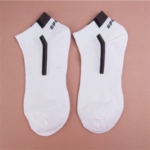 10 Stuks = 5 Paren/partij Zomer Katoen Man Korte Sokken Mode Ademende Sport Boot Sokken Comfortabele Casual Sokken Mannelijke Witte zwart