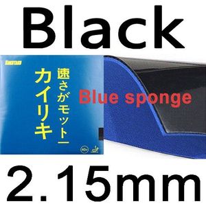 Kokutaku Originele Blauw Zwart Cake Spons Puistjes In Tafeltennis Rubber Ping Pong Spons Voor 40Mm + Tenis Tenis de Mesa