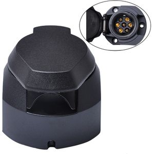 Duurzaam 12 v 7 Pin Plastic Europese Trailer Socket Tow Bar Elektra Connector