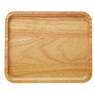 Houten Plaat Dienblad Grote Koffie Thee Lade Taart Dessert Serveren Plaat Gerechten Hout Lade Keuken Houten Keukengerei Servies