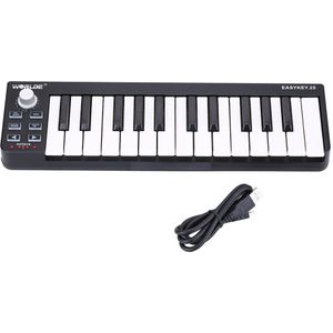 Wereldje Midi Piano Toetsenborden Easykey.25 Draagbare Mini 25-Key Usb Midi Controller Синтезатор Midi Keyboard Elektronische Orgel