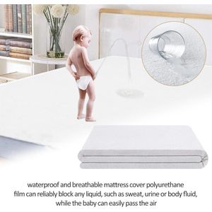 1 PC Waterdichte Bed Cover Ademend Matrasbeschermer Hoeslaken Met Elastische Band Matras Protector Cover